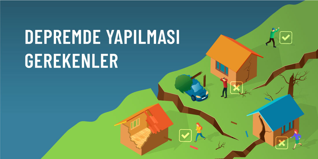 depremde ne yapılmalı