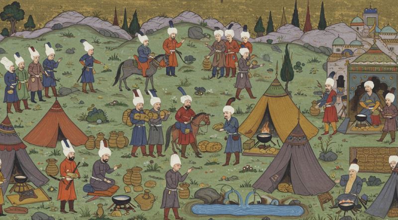 Osmanlı Askerleri Seferlerde Yemek Organizasyonunu Nasıl Hallediyordu? 60 osmanlı