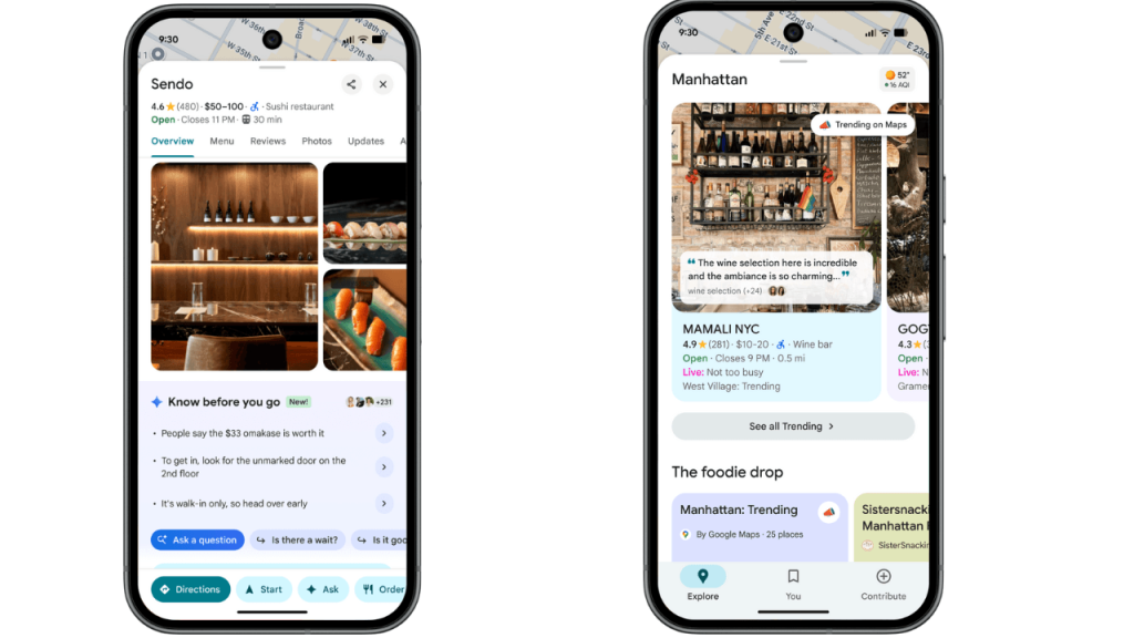 Google Maps’te Büyük Devrim: Gemini Destekli Yeni Özellikler Seyahat ve Keşif Deneyimini Baştan Yazıyor 55 image 116