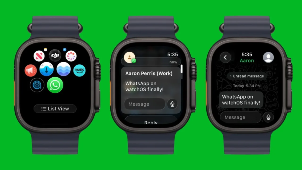 WhatsApp, Apple Watch Uygulamasını Resmen Yayınladı: İşte Özellikleri, Uyumluluk Detayları ve Yeni Dönemin Başlangıcı 55 Apple Watch