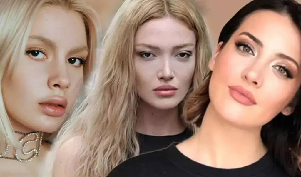 Aleyna Tilki, Danla Bilic ve İrem Sak 