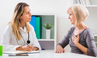 patient describing medical anxiety with doctor