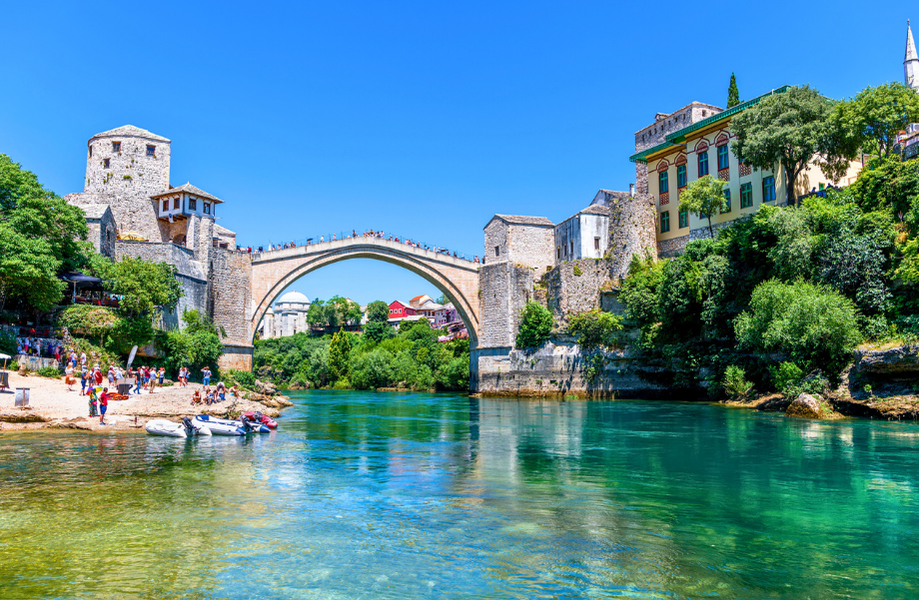 mostar koprusu nerede