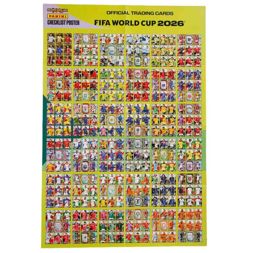 Panini 2026 Dünya Kupası Çıkartma Albümü İndir! Panini Vektör PDF 63 panini vector download